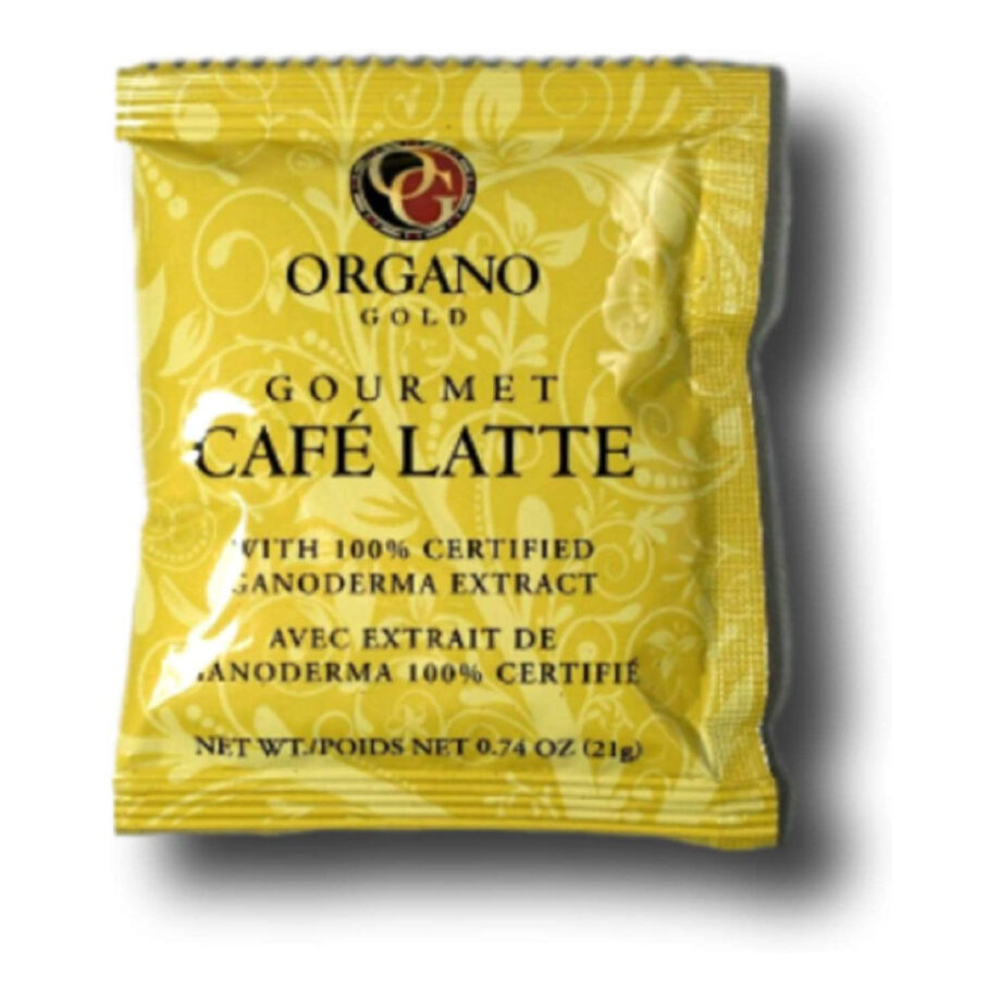 Organo Gold Cafe Latte Ganoderma Lucidum Gourmet Coffee 1 box (20 sachet)